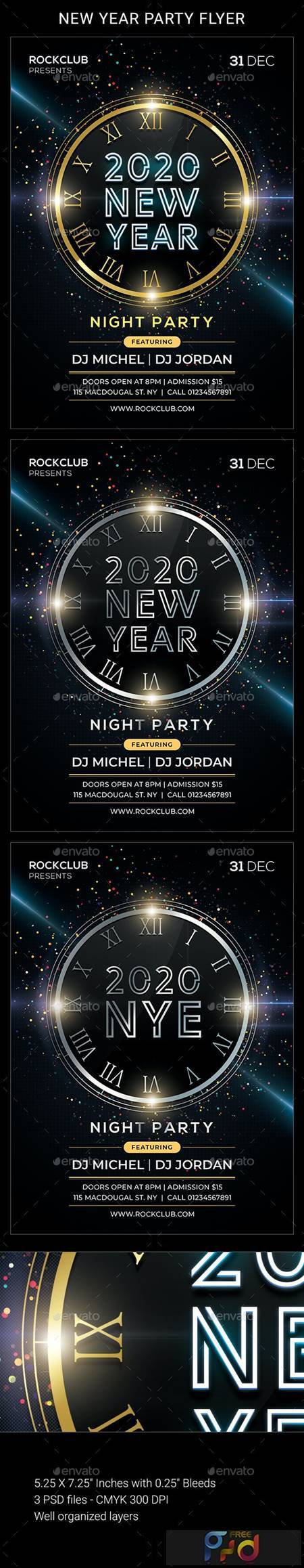 FreePsdVn.com 2007364 TEMPLATE new year party flyer 22855602