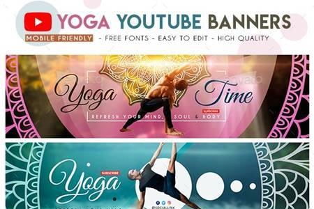 FreePsdVn.com 2007367 TEMPLATE yoga youtube banners 22841110 cover