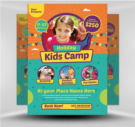 Holiday Kids Camp 243116 - FreePSDvn