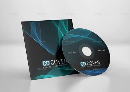 Download CD Cover Mockup 24721076 - FreePSDvn