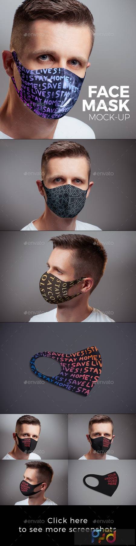 Face Mask Mock-up