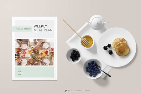 FreePsdVn.com 2008193 TEMPLATE weekly meal plan printable 4969261 cover