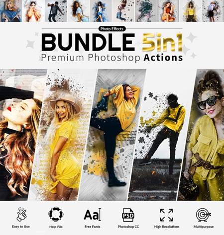 FreePsdVn.com 2008215 ACTION actions bundle 5in1 27901211 cover