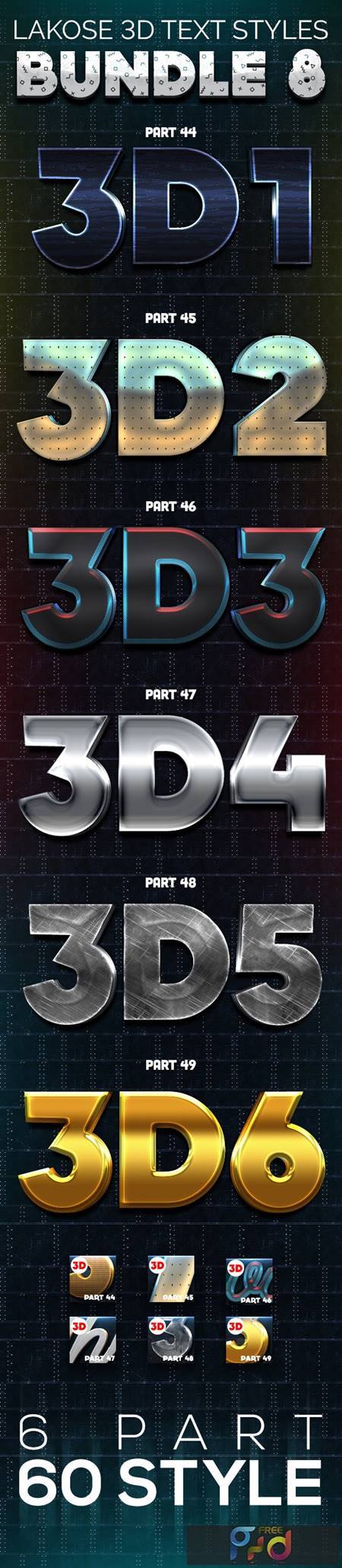 Lakose 3D Text Styles Bundle 8 26527596 1