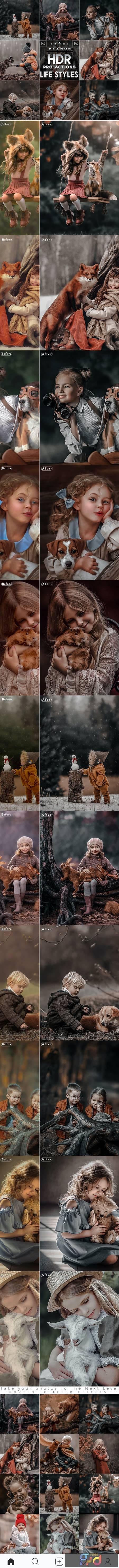 PRO HDR Photoshop Actions