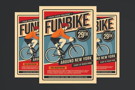 FreePsdVn.com 2008360 TEMPLATE bicycle event flyer jqqubnn cover
