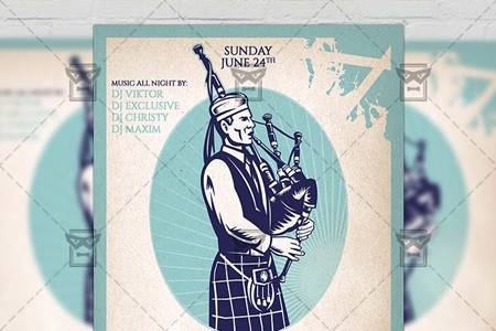 FreePsdVn.com 2008385 TEMPLATE independence day of scotland flyer seasonal a5 template 19424 cover