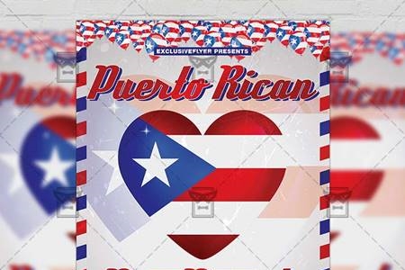 FreePsdVn.com 2008391 TEMPLATE puerto rican parade flyer community a5 template 19692 cover
