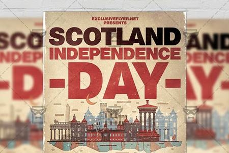 FreePsdVn.com 2008393 TEMPLATE scotland independence day flyer seasonal a5 template 19428 cover