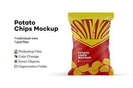 Download Potato Chips Mockup 5224104 - FreePSDvn