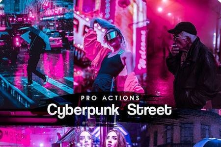 FreePsdVn.com 2009258 ACTION cyberpunk street photoshop actions 27660544 cover