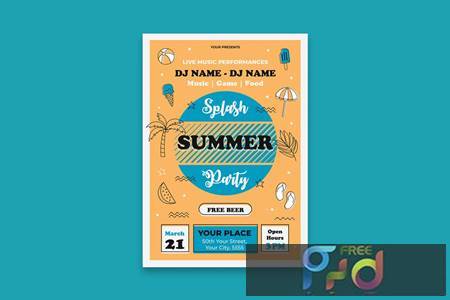 Summer Party Poster GXYFZ4B 1