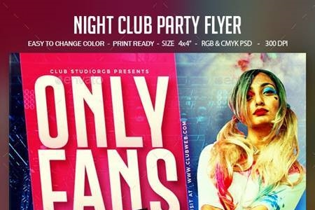 FreePsdVn.com 2009434 TEMPLATE night club party flyer 26558218 cover
