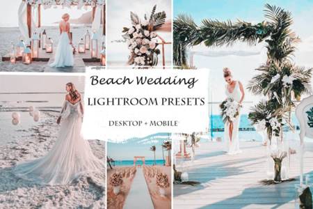 FreePsdVn.com 2010137 PRESET beach wedding lightroom presets 5454727 cover