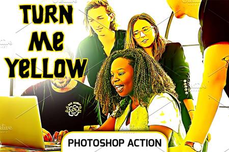 FreePsdVn.com 2010173 ACTION turn me yellow photoshop action 4679870 cover