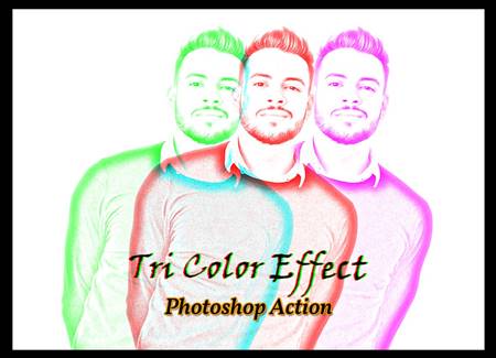 FreePsdVn.com 2010309 ACTION tri color effect photoshop action 4834996 cover