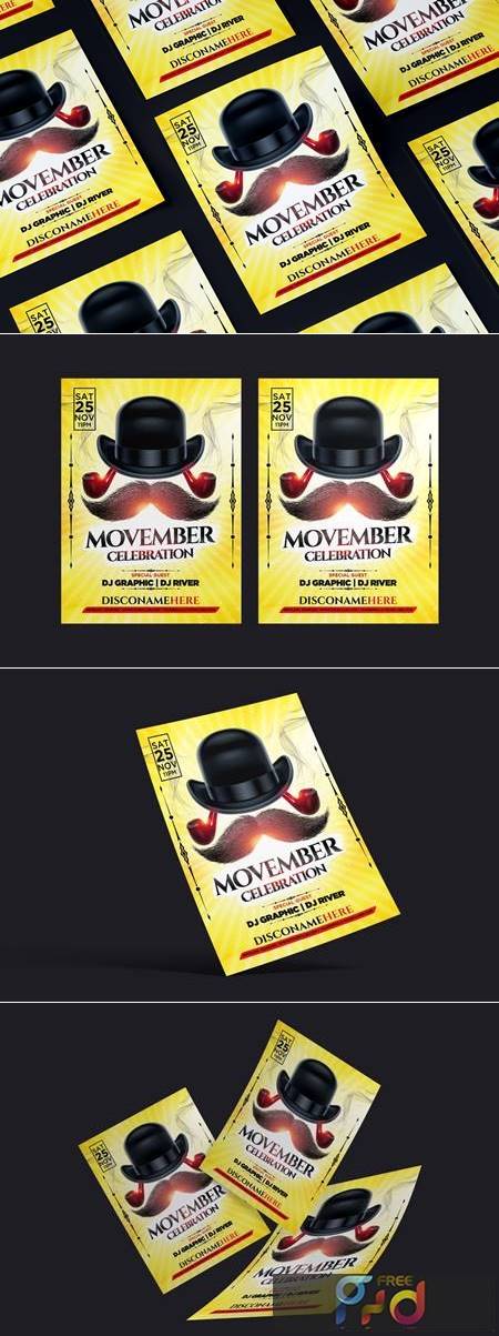 Movember Celebration Flyer MRWKA8F 1