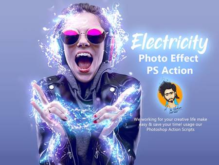 FreePsdVn.com 2011052 ACTION electricity photo effect ps action 5417654 cover