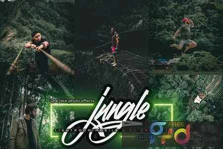 Green Jungle Lightroom Mobile Pc Presets Ve7s9w5 Freepsdvn