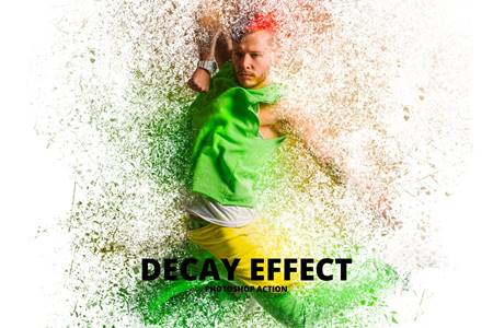 FreePsdVn.com 2011157 ACTION decay effect photoshop action 5125406 cover