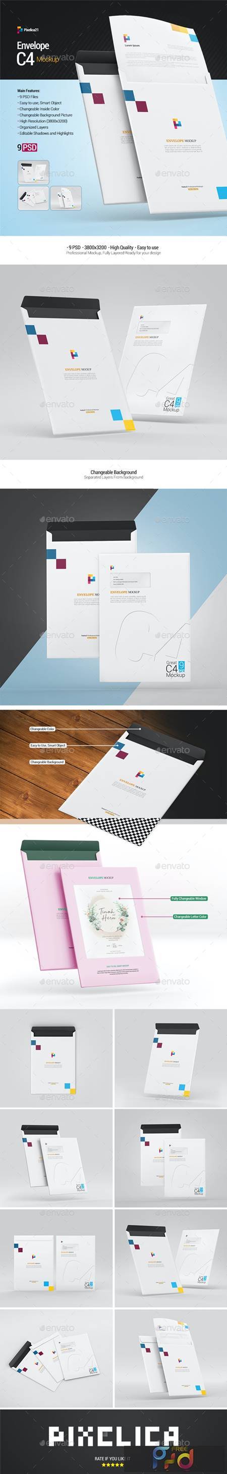 FreePsdVn.com 2011486 MOCKUP envelope c4 mockup 29311897