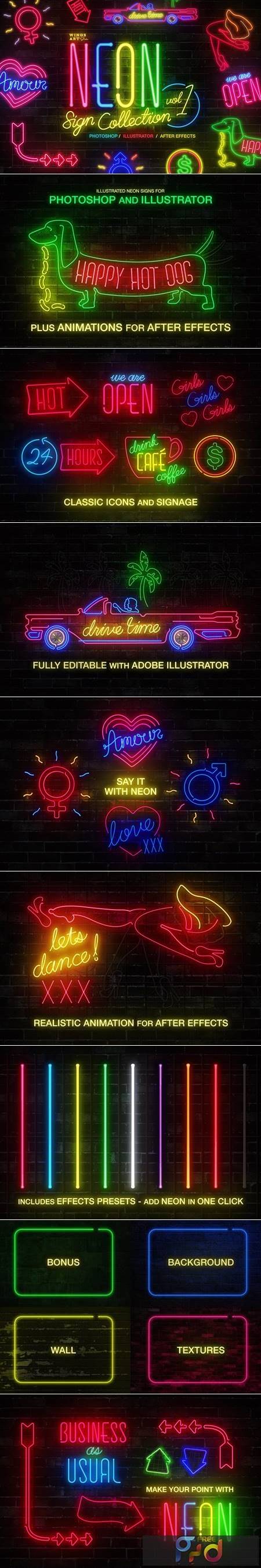 Neon Sign Collection- Volume One 4718662 1