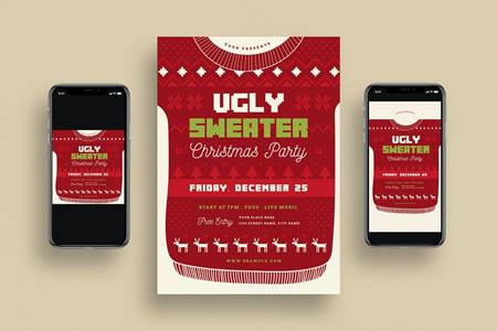 FreePsdVn.com 2012048 TEMPLATE ugly sweater christmas party social media 64n8zal cover
