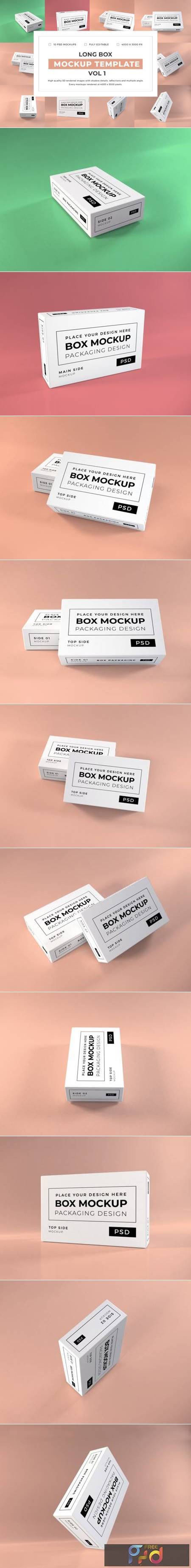 Long Box Packaging Mockup Bundle Vol 1 6718169 1