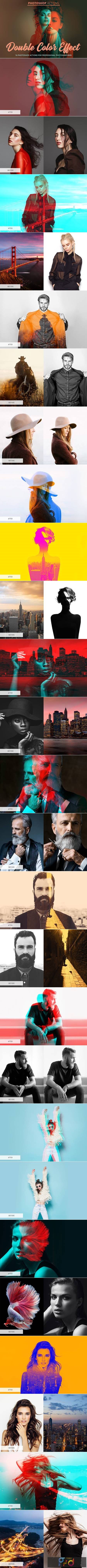 Double Color Effect Actions