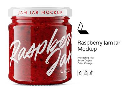 FreePsdVn.com 2012202 MOCKUP raspberry jam jar 6 mockup 4892600 cover