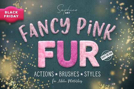 FreePsdVn.com 2012297 ACTION fany pink fur photoshop effect 5611085 cover