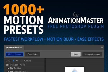 FreePsdVn.com 2012313 PRESET 1000 motion presets for animation master 29302174 cover
