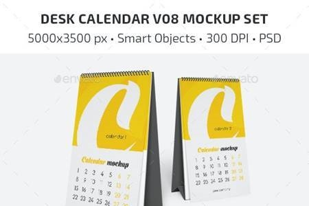 FreePsdVn.com 2012346 MOCKUP desk calendar v08 mockup set 29604899 cover