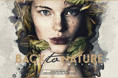 FreePsdVn.com 2012347 ACTION back to nature photo template 4998428 cover