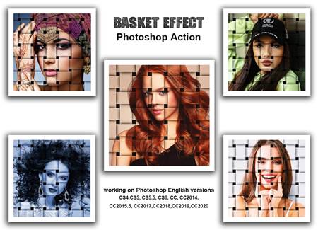 Freepsdvn.com 2012407 Action Basket Effect Photoshop Action 5464719 Cover