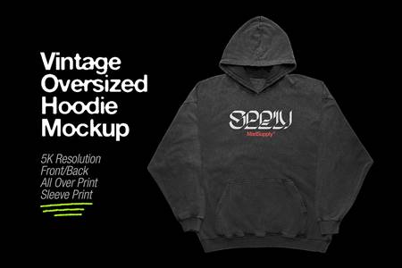 FreePsdVn.com 2101040 MOCKUP vintage oversized hoodie mockup 5667395 cover