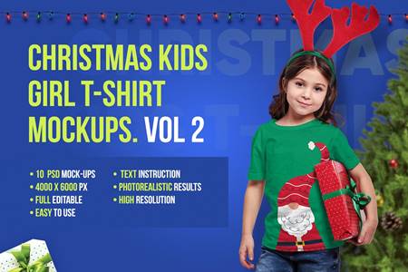 FreePsdVn.com 2101068 MOCKUP christmas kids girl tshirt mockups 5691730 cover