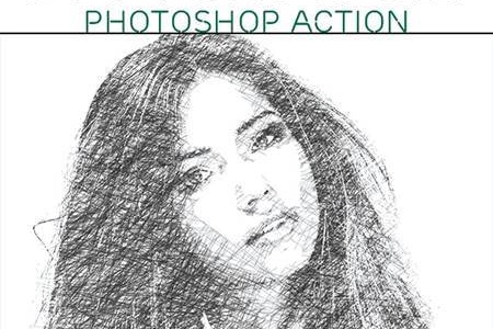 FreePsdVn.com 2101085 ACTION archi sketch photoshop action 29192919 cover