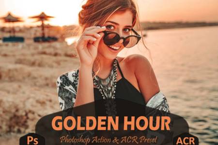 FreePsdVn.com 2101233 ACTION 10 golden hour photoshop actions and acr 7099653 cover