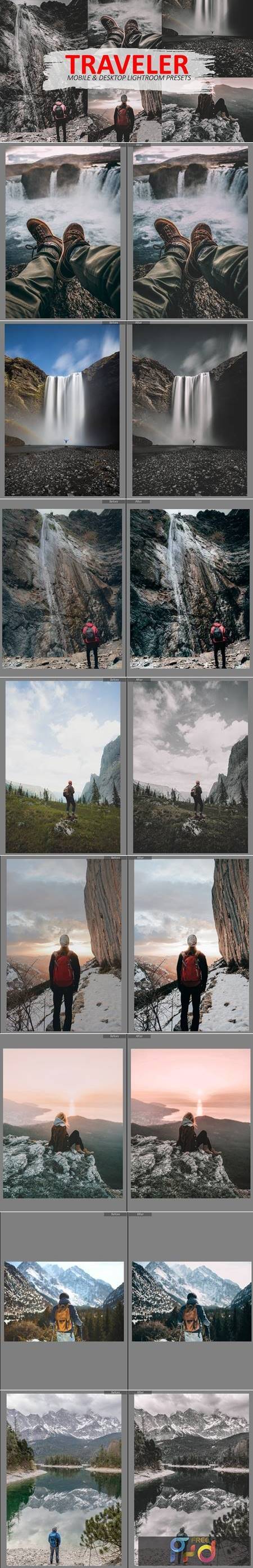 Traveler Lightroom Outdoor Presets