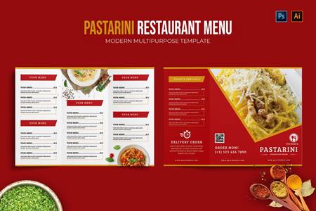 FreePsdVn.com 2101400 TEMPLATE pastarini restaurant menu 5gjk4ra cover
