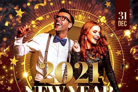 FreePsdVn.com 2101508 TEMPLATE new year flyer 29714893 cover