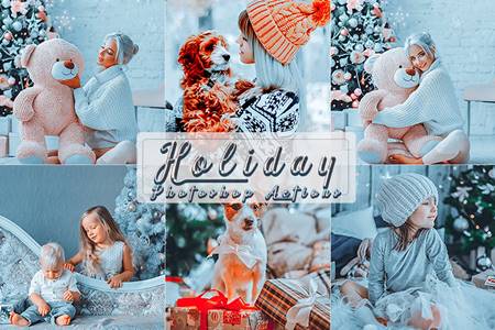 FreePsdVn.com 2102017 ACTION holiday photoshop actions 694radf cover