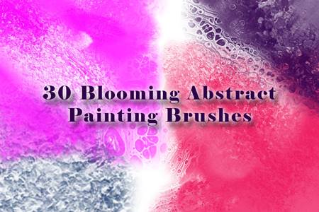 FreePsdVn.com 2102046 ACTION 30 blooming abstract painting brushes nqfupmg cover
