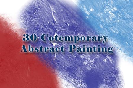 FreePsdVn.com 2102048 ACTION 30 cotemporary abstract painting brushes j332vtm cover