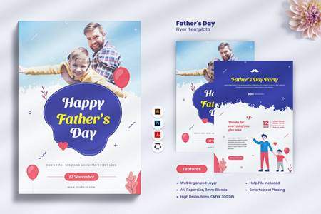 FreePsdVn.com 2102098 TEMPLATE fathers day flyer h59yhka cover