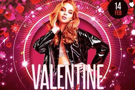 FreePsdVn.com 2102102 TEMPLATE valentine party flyer 29716558 cover