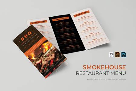 FreePsdVn.com 2102140 TEMPLATE bbq smokeshouse restaurant menu w7w5brp cover