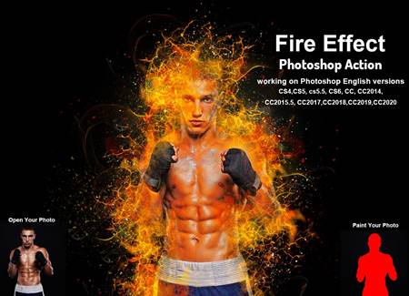 FreePsdVn.com 2102165 ACTION fire effect photoshop action 5735159 cover