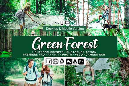 FreePsdVn.com 2102223 PRESET green forest presets 5689709 cover